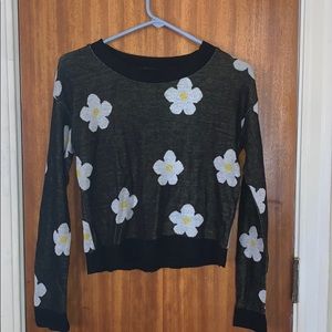 Girls’ Flower Sweater